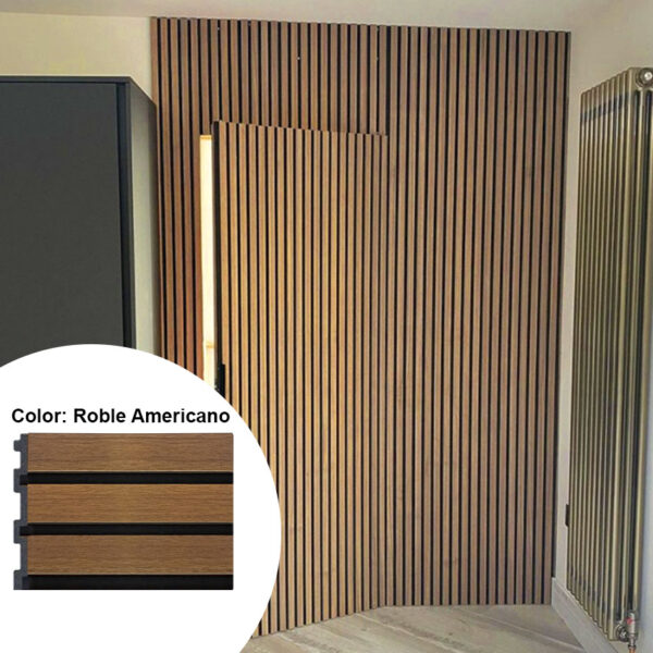 Roble Americano Interior | Wall Panel Combinado 1.2mm Espesor