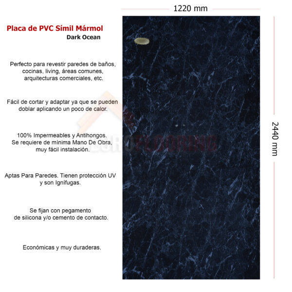 Dark Ocean | Placa de PVC UV - Image 2